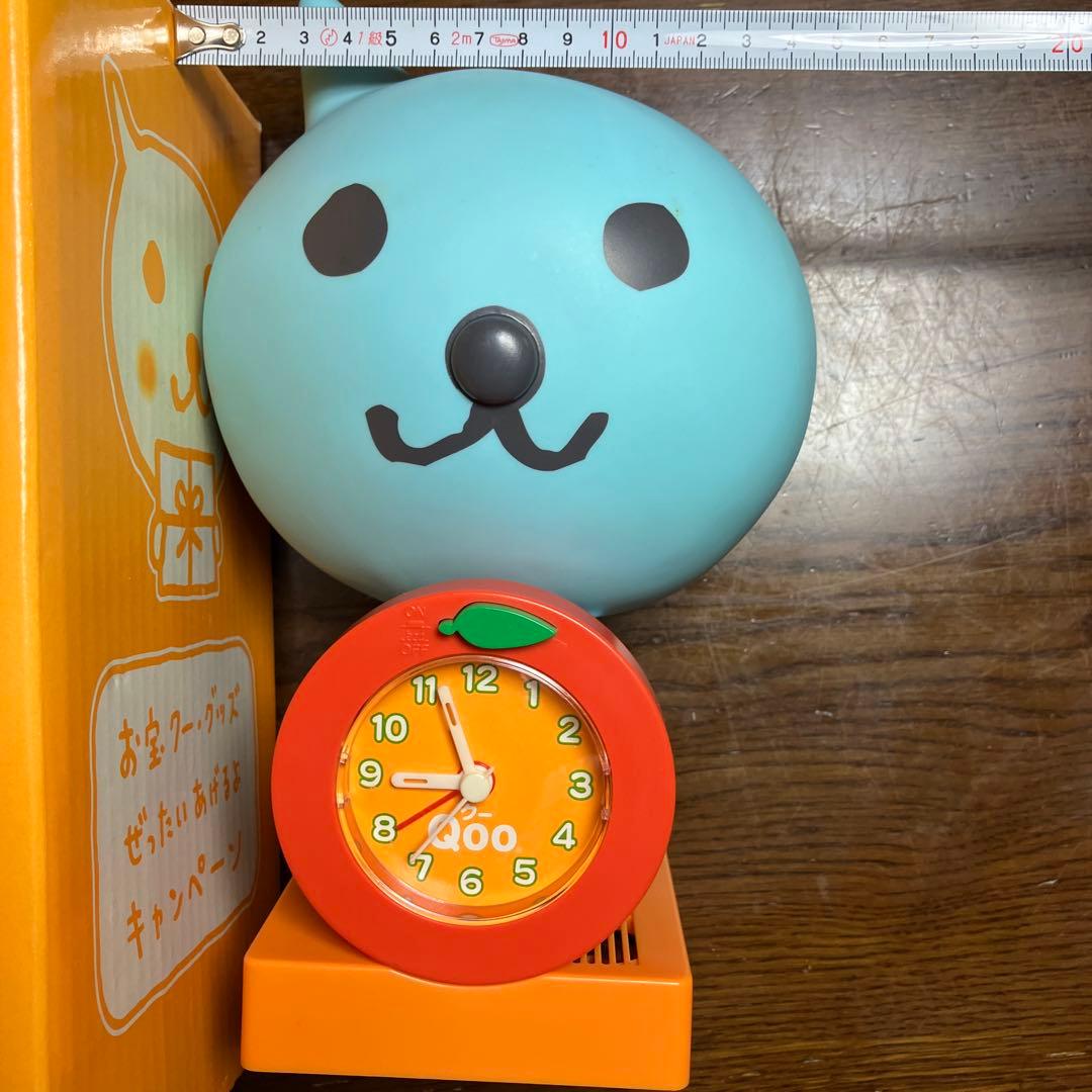 クー QOO 目覚まし 高さ23センチ うたう目覚まし時計|mercariメルカリ