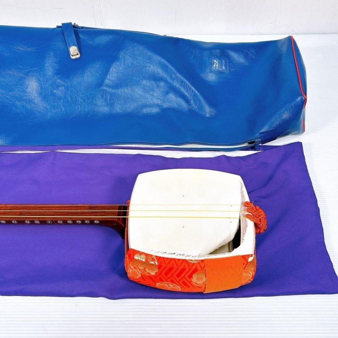 三味線 中棹 ソフトケース付き 和楽器 弦楽器 現状品 ジャンク - メルカリ