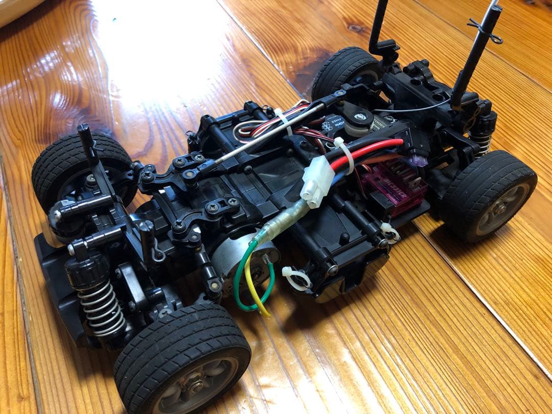 フタバ2PL-2.4Gプロポセット搭載、タミヤM05ミニクーパー赤 - メルカリ