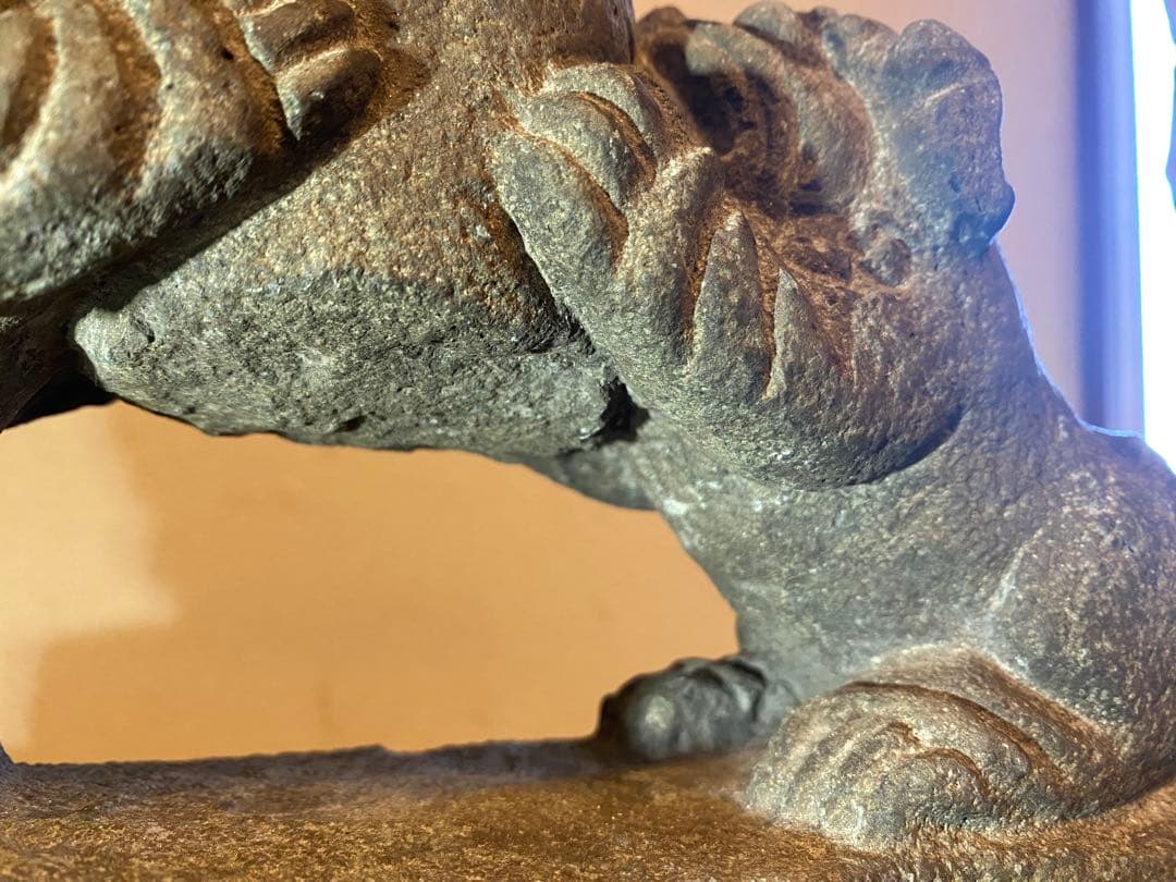 アンティーク 清代・石材彫刻 獅子 ヴィンテージ レア - メルカリ