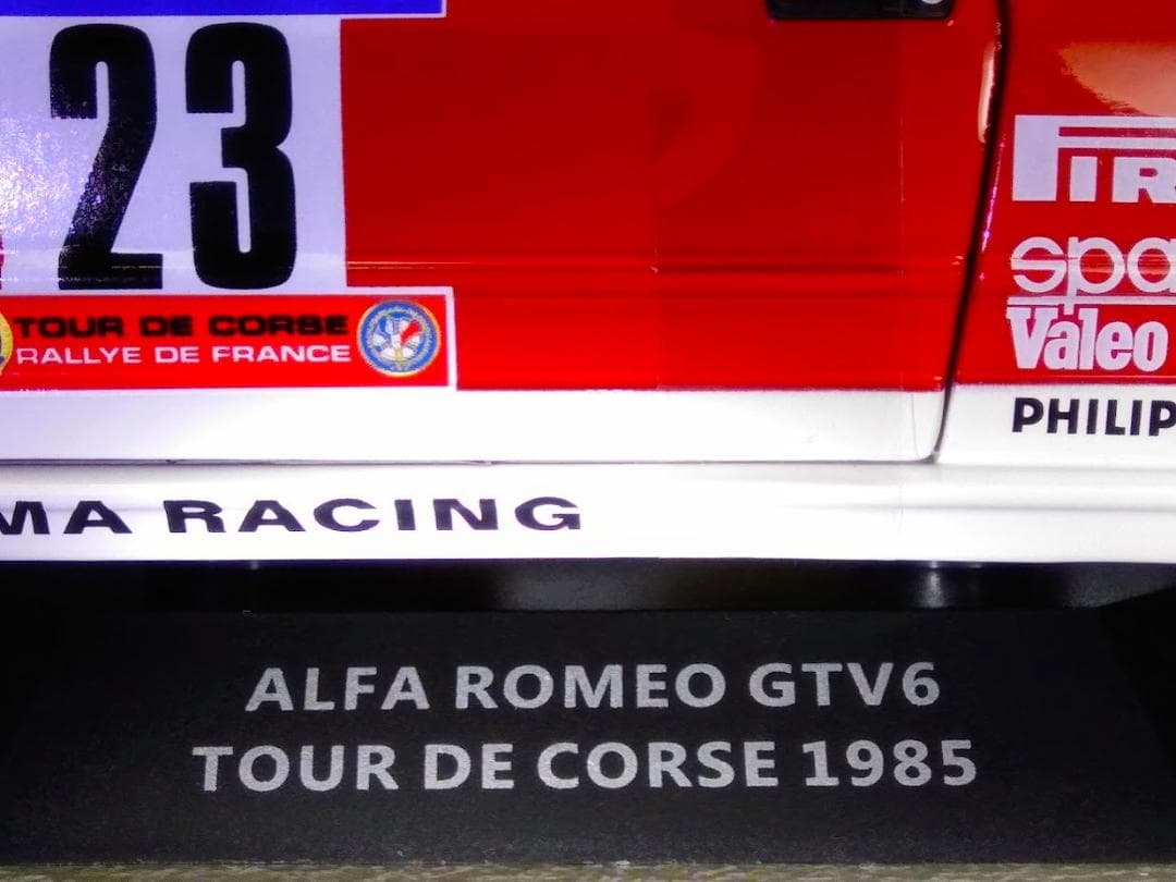 1/18 ソリド アルファロメオ GTV6 ツール・ド・コルス 1985 - メルカリ