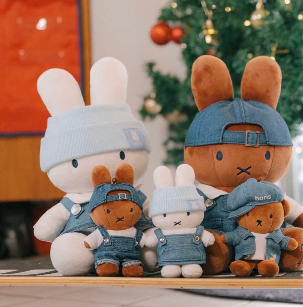 ソウル限定】ミッフィー miffy ぬいぐるみ2体セット 韓国 ソンス 未