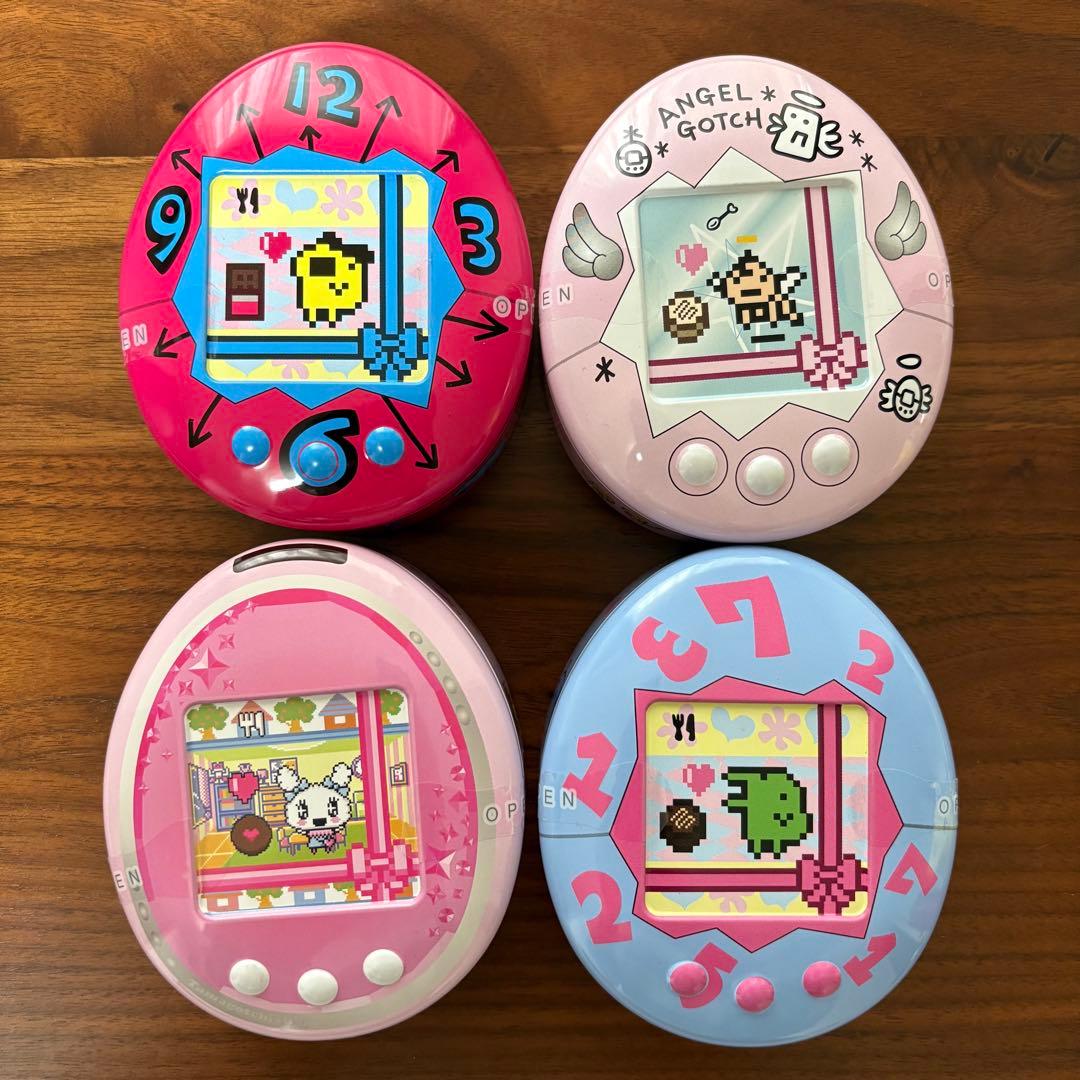 新品未開封】たまごっちチョコ缶 4種類コンプリートセット - メルカリ