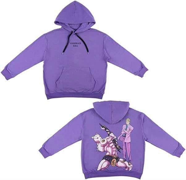 Lサイズ ジョジョの奇妙な冒険 アニメ10周年記念展 吉良吉影 パーカー