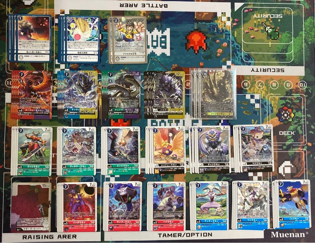 サンドリモンカグヤモンデッキ ニャヴートモン パーツ デジカ （BT22