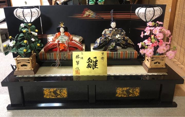 雛人形☆大幅値下げ♪ アウトレット品 雛人形 五人揃 人形のみ 十番 小三五 親王・三人官女