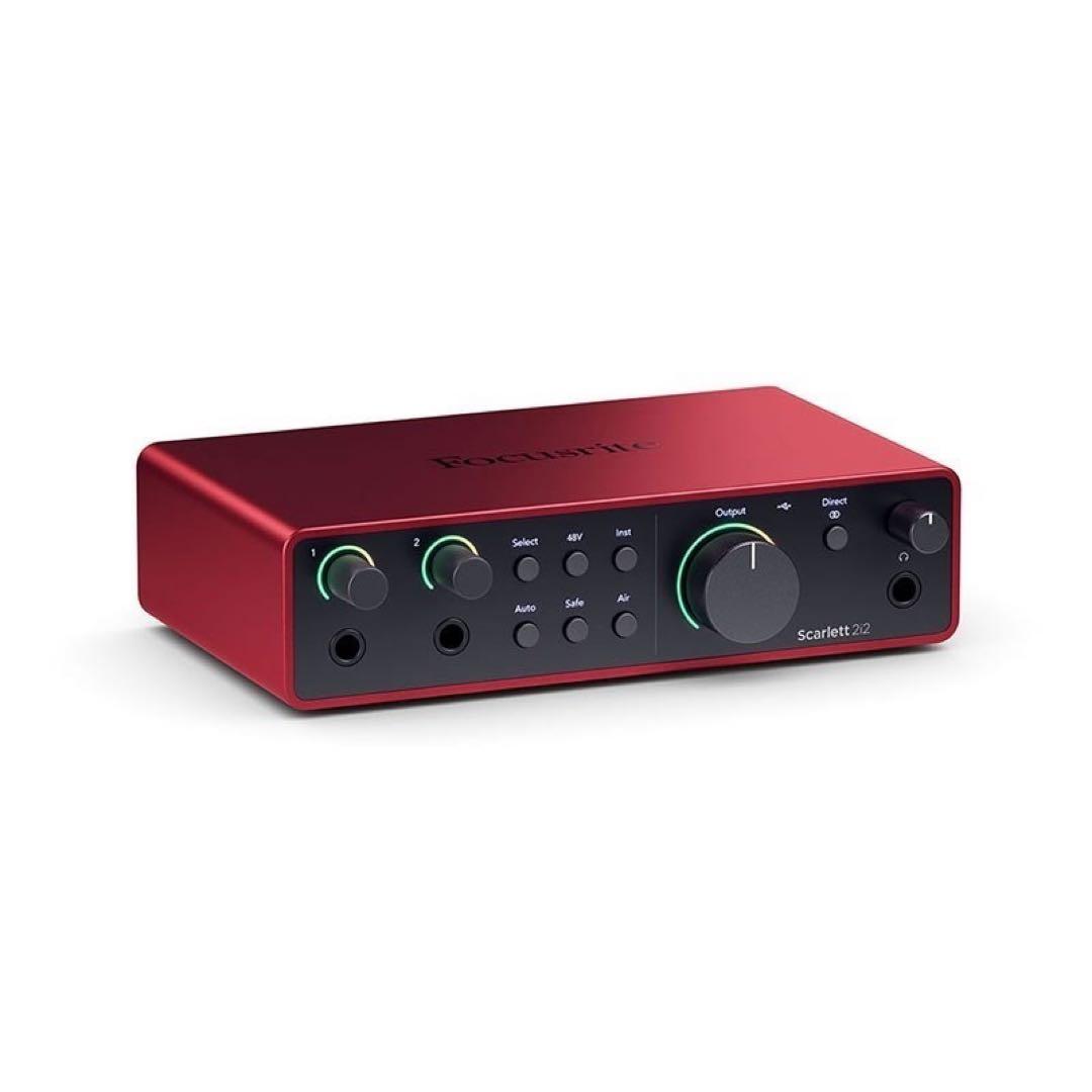 Scarlett 2i2 4世代 オーディオインターフェイス Amazon.co.jp: Focusrite Scarlett 2i2 第4世代 USBオーディオ