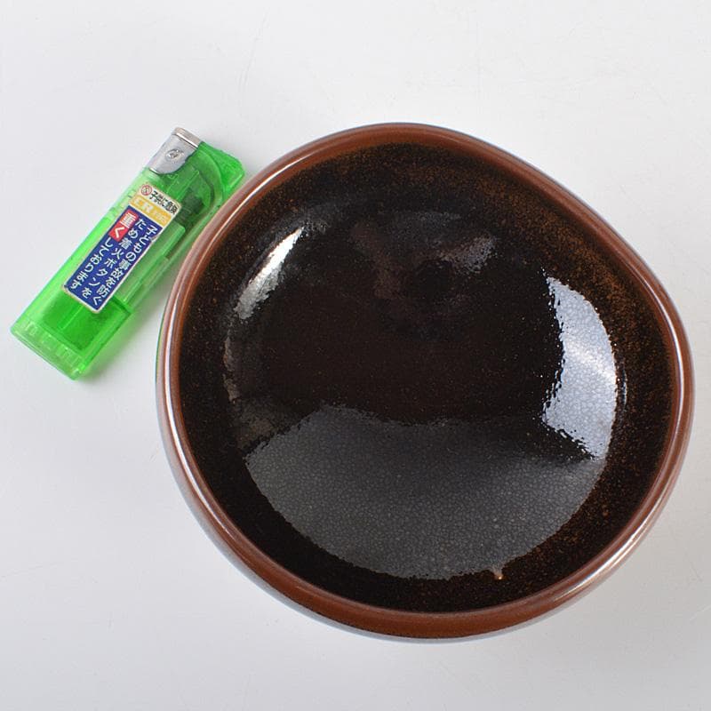 茶道具 桃の里窯 藤原敬介（恭助）作 天目向付 共箱 V R6698F - メルカリ