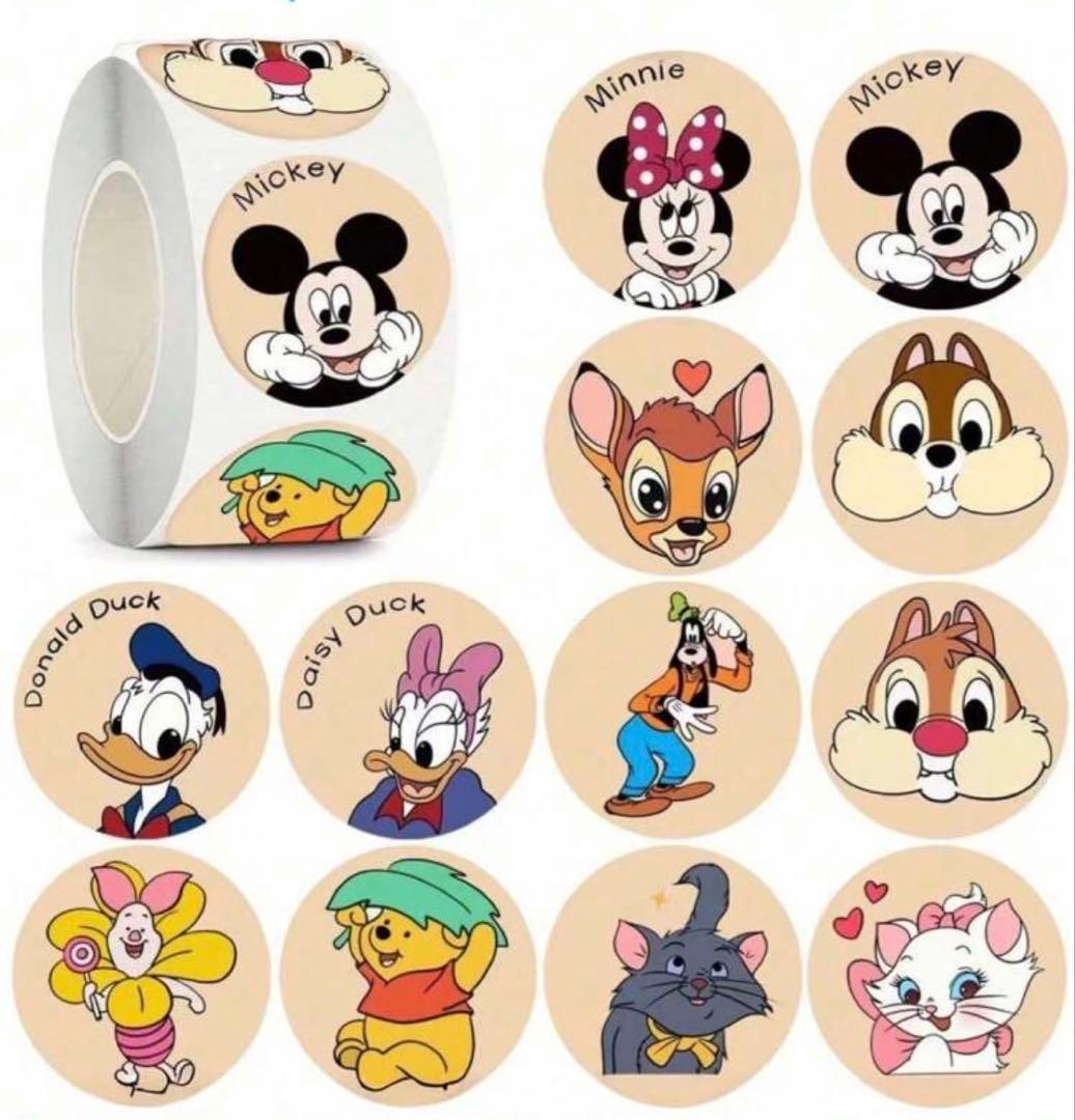 ディズニー 仲間たち ロールシール切り売り 12柄96枚 - メルカリ