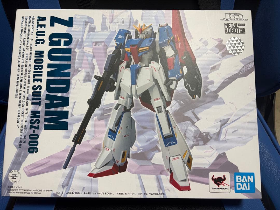 BANDAI Z GUNDAM MSZ-006 L ROBOT魂 Amazon.com: Bandai Hobby MSZ-006 ZETA GUNDAM, Bandai Master Grade