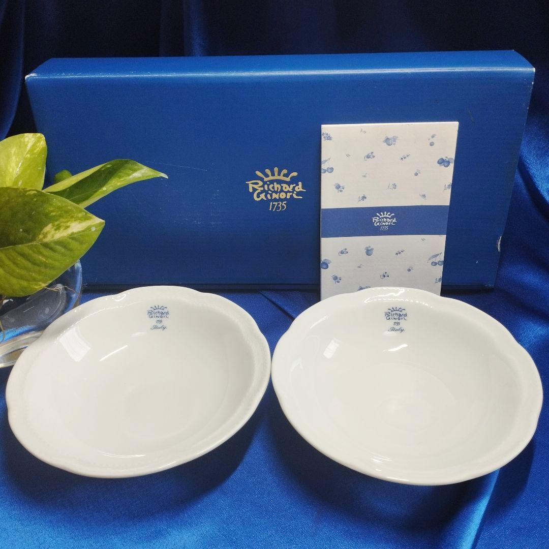 未使用・美品・廃盤】リチャードジノリ『ボンジョルノブルーロゴ