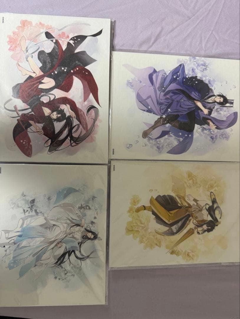 魔道祖師 キャンバスプレート 飛花甘露ver.