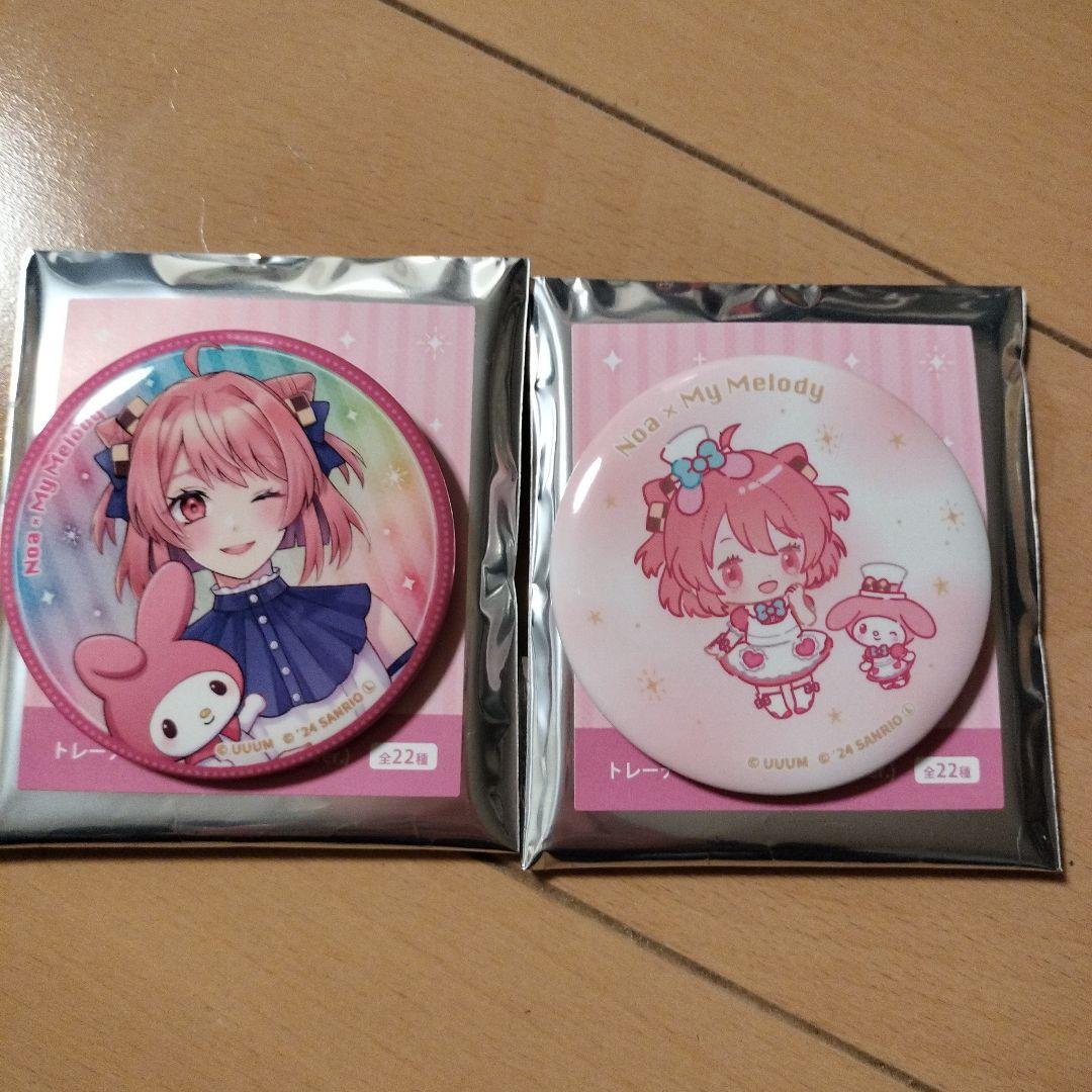 カラフルピーチ からぴち サンリオ コラボ 缶バッジ 缶バ のあ - メルカリ