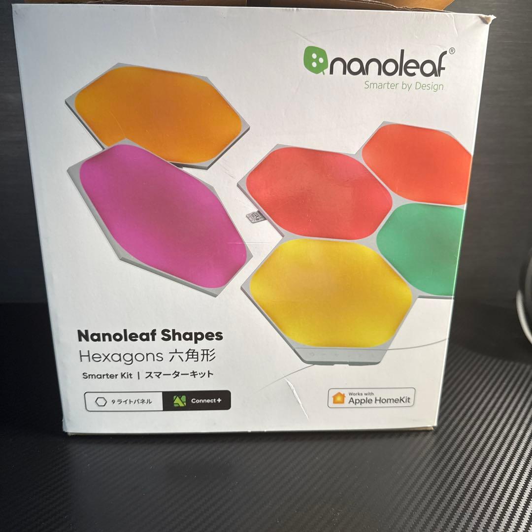 Nanoleaf（ナノリーフ）スターターパック9枚入り ヘキサゴン Nanoleaf Shapes ヘキサゴン スターターパック(9枚入り) – GRAPHT