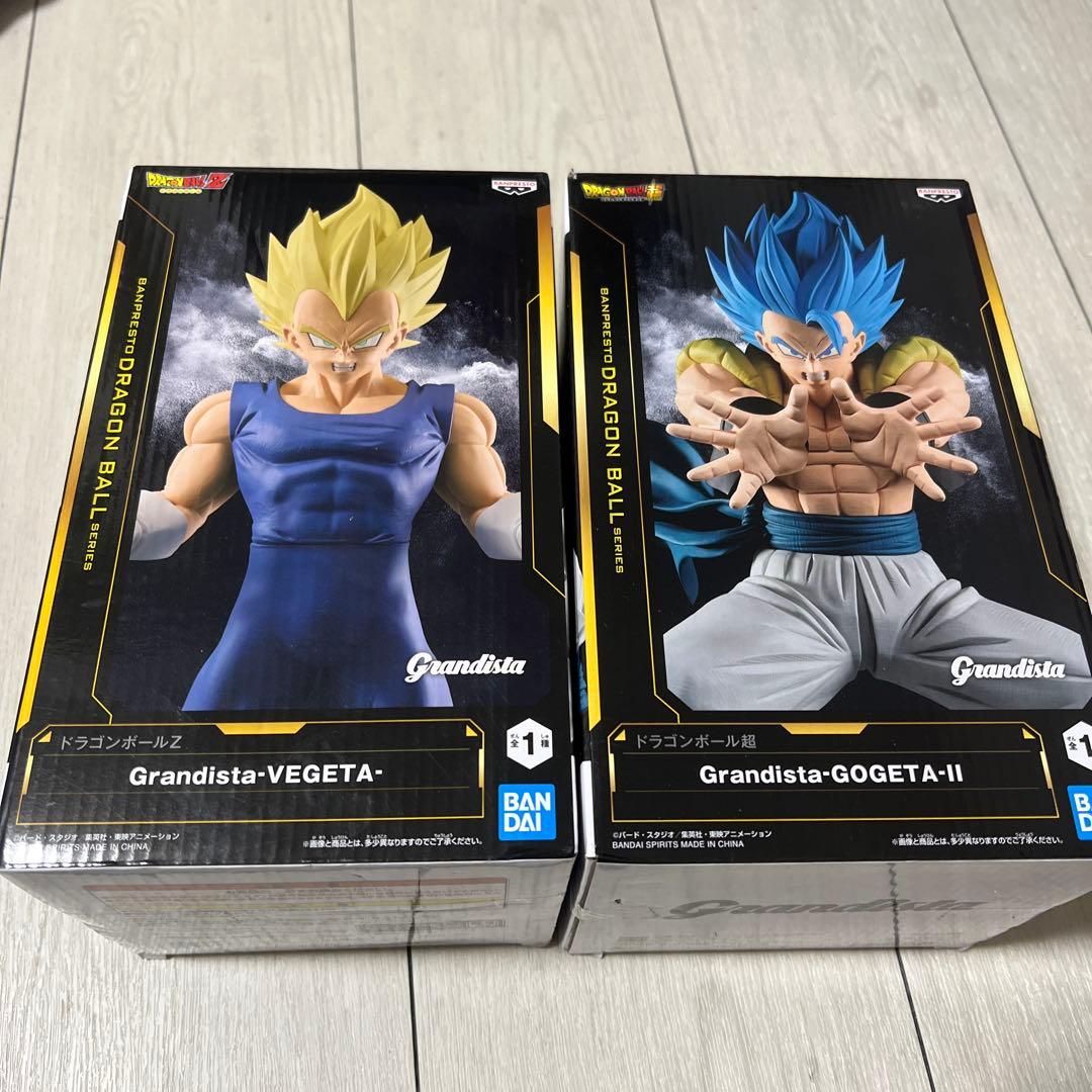 ドラゴンボール Grandista ベジータ ゴジータ フィギュアセット - メルカリ