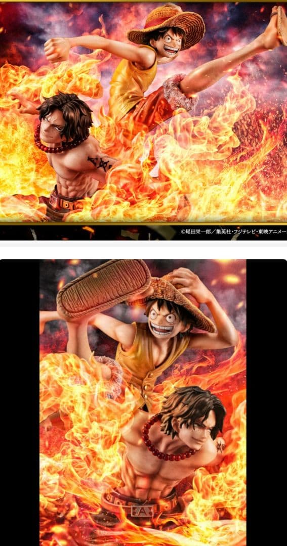 ワンピース “NEO-MAXIMUM” ルフィ＆エース ～兄弟の絆～ ONE PIECE：ルフィ＆エースの最高峰“MAXIMUM”フィギュア 兄弟の絆を