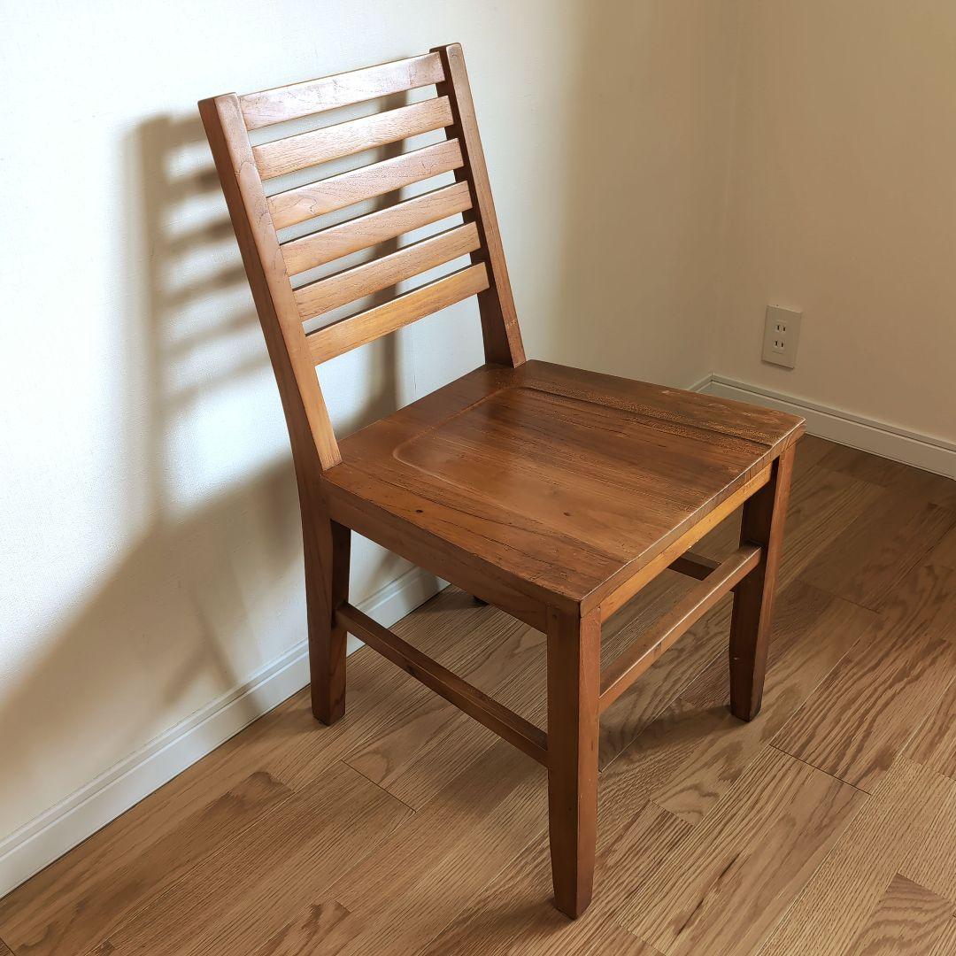 ダイニングチェア　Scanteak スキャンティーク / SCANTEAK ダイニングチェア チーク 中古 椅子 木