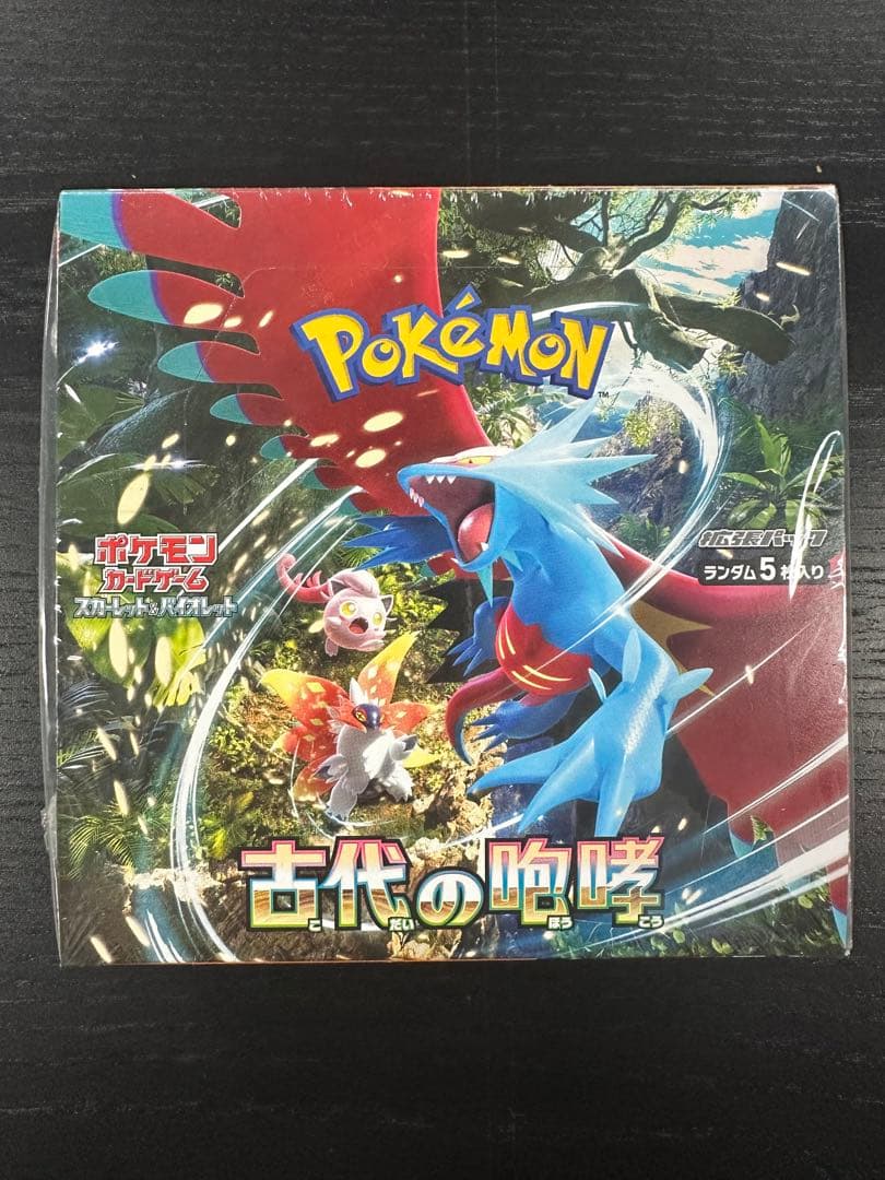 ポケモンカード 古代の咆哮 1BOX シュリンク付き - メルカリ