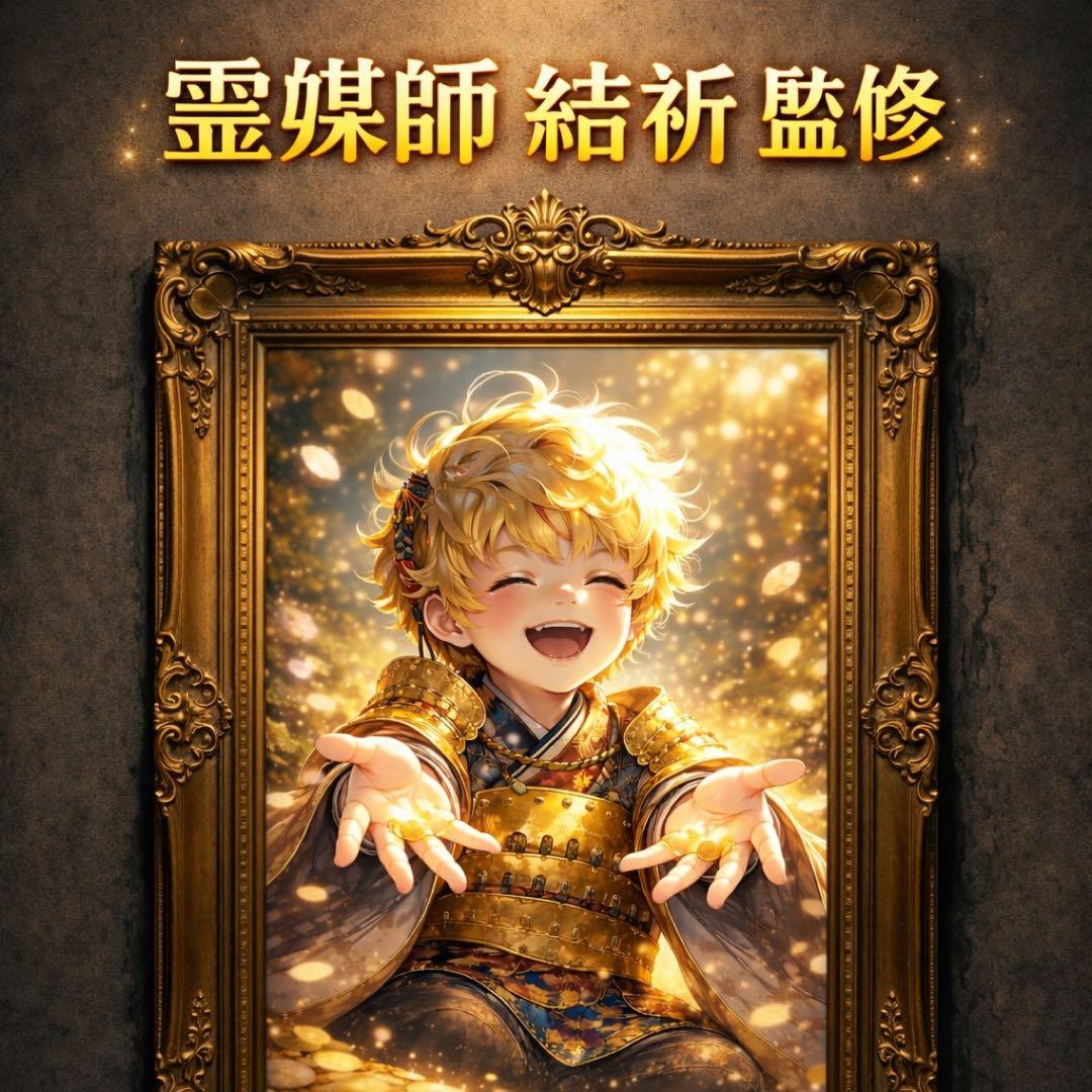 金運 最強【キンちゃん｜招来】 座敷わらし 霊画 チョウピラコ 特級