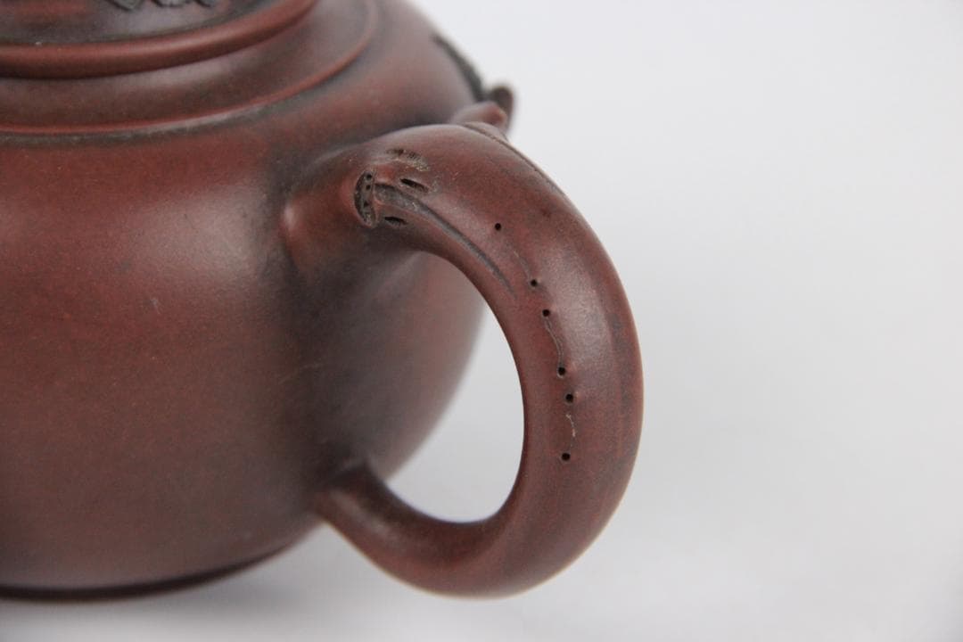 唐物 時代 朱泥 高建芳 銘 紫泥 紫砂壺 宜興 蓋款 FF01-04 - メルカリ