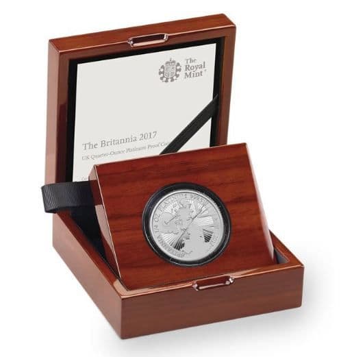 2017年 イギリス ブリタニア 1/4オンス プラチナ貨 NGC PF70UC - メルカリ