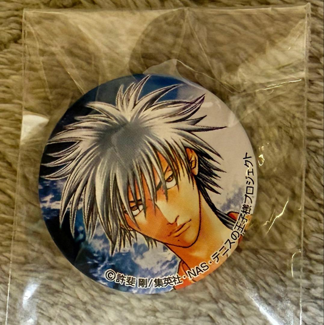 テニスの王子様 ダブルスの王子様 仁王雅治 KONAMI 特典 缶バッジ