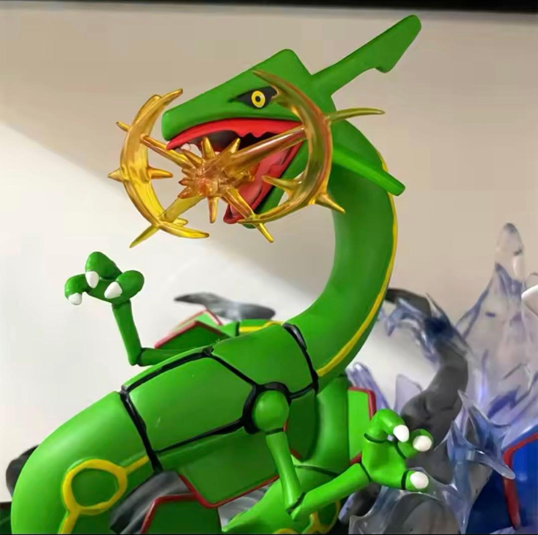 35cm ポケモン レックウザ グラードン カイオーガ フィギュア - メルカリ