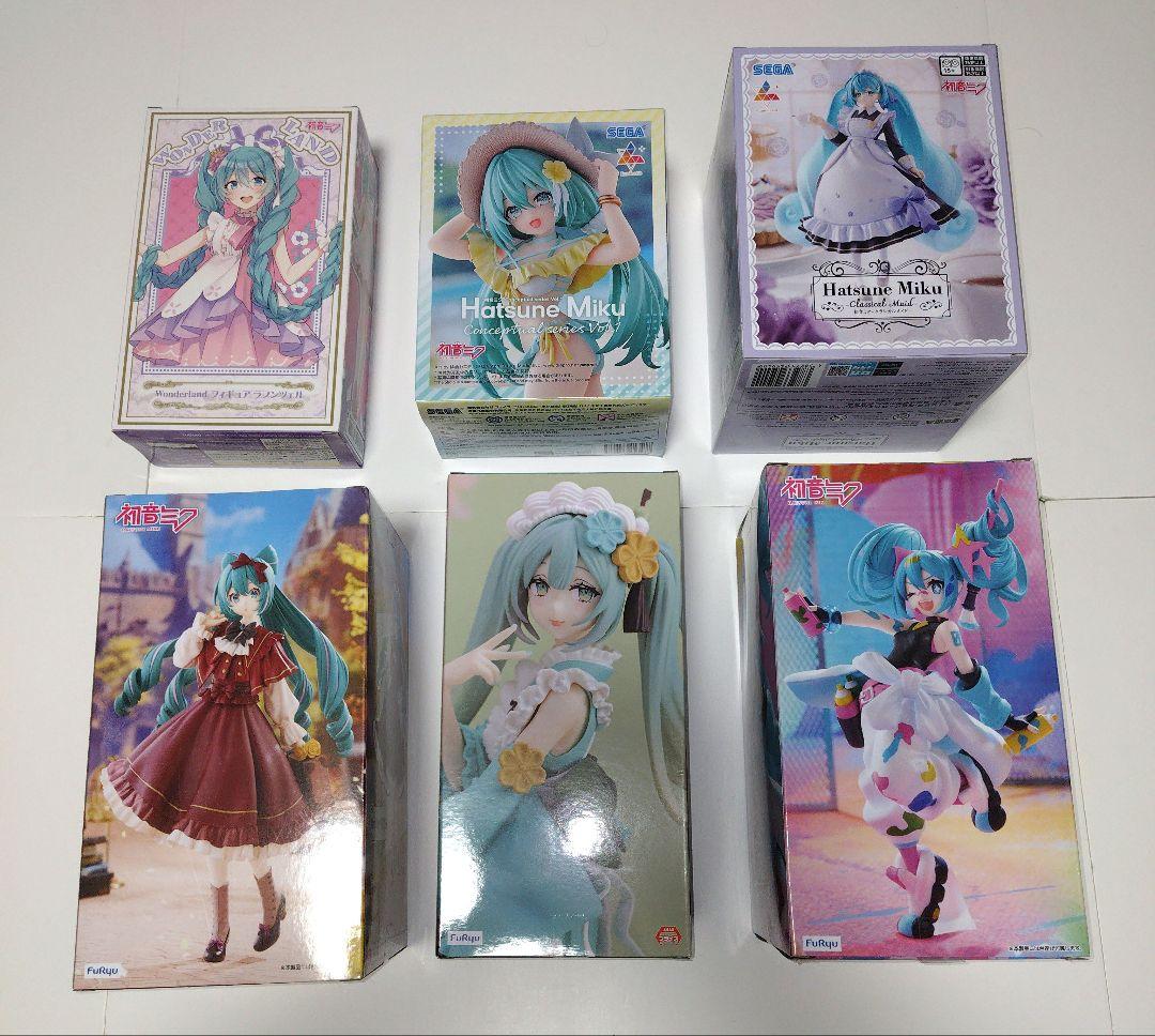 まとめ売り 初音ミク フィギュア 6個セット - メルカリ