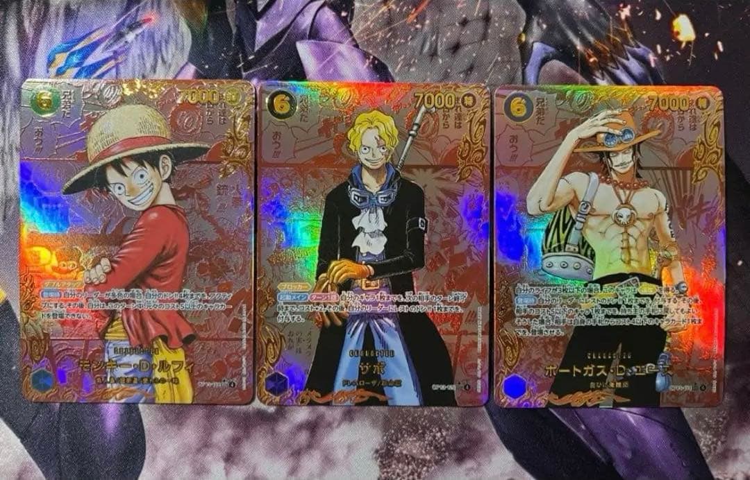 ワンピースカード レッドコミパラ 観賞用 3枚セット - メルカリ