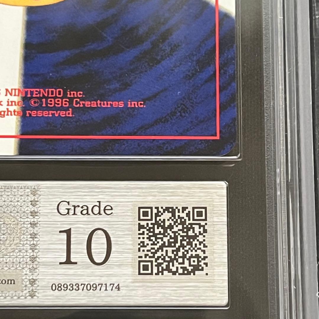 ARS10】ポケモンカード 旧裏 スイクン プレミアムファイル 鑑定書付き