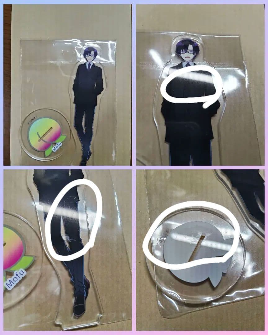 カラフルピーチ しまむら 初期アクリルスタンド 【バラ売り不可