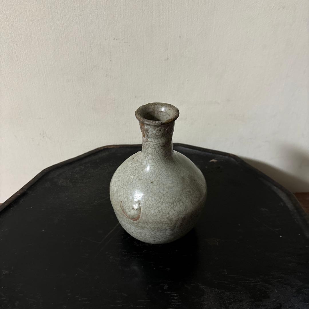 李朝白磁徳利 骨董 韓国骨董 アンティーク 古道具 白洲正子 秦秀雄