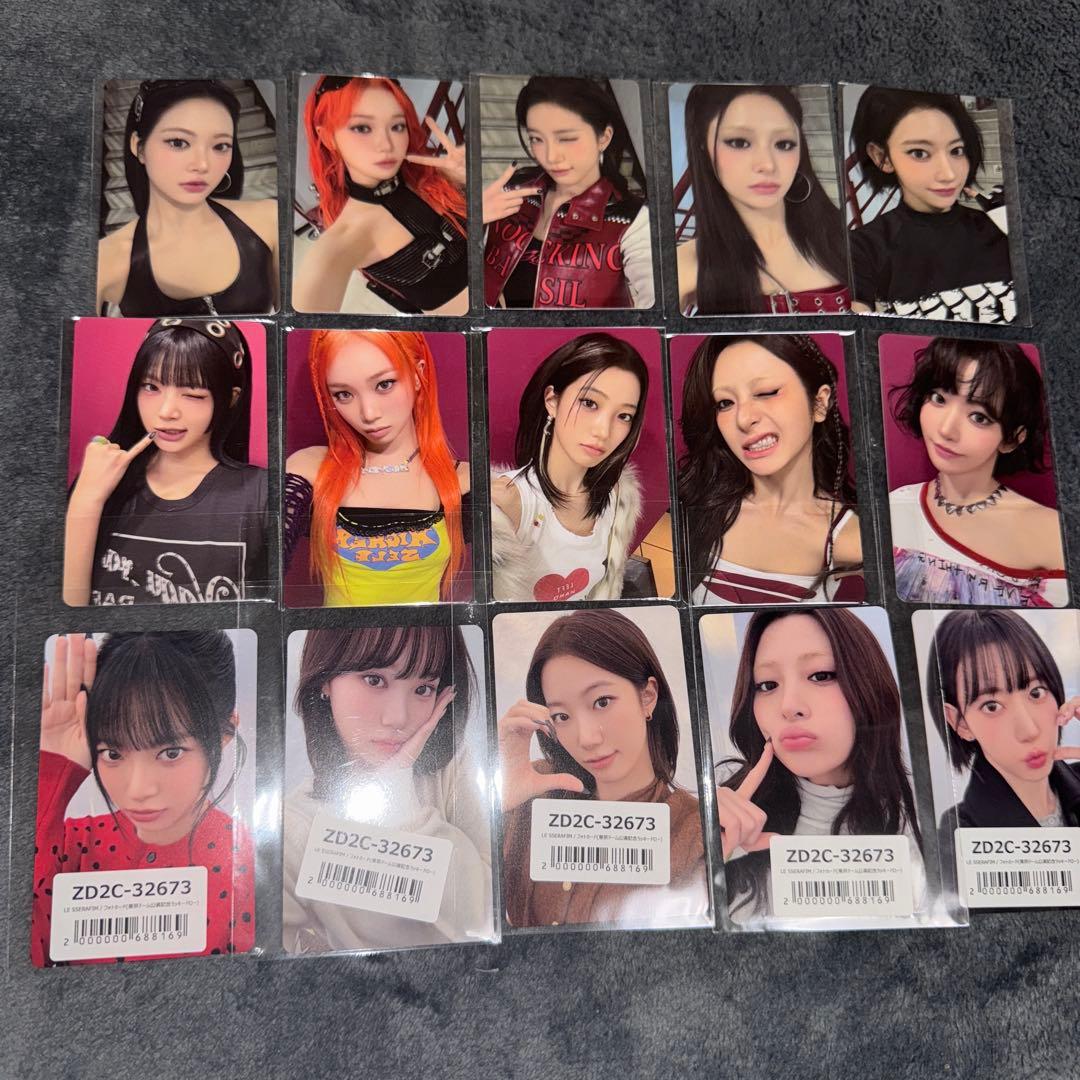 lesserafim spaghetti 東京ドーム　トレカ ラキドロ LE SSERAFIM SPAGHETTI 東京ドーム ラキドロ トレカ カズハ - メルカリ