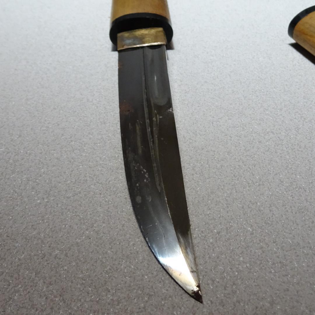 ヴ*ミ様 菊一文字 ナイフ 全長：約21cm 武具 短刀