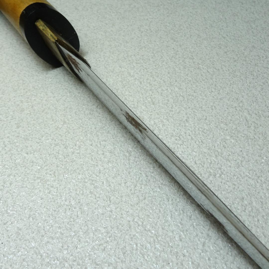 ヴ*ミ様 菊一文字 ナイフ 全長：約21cm 武具 短刀