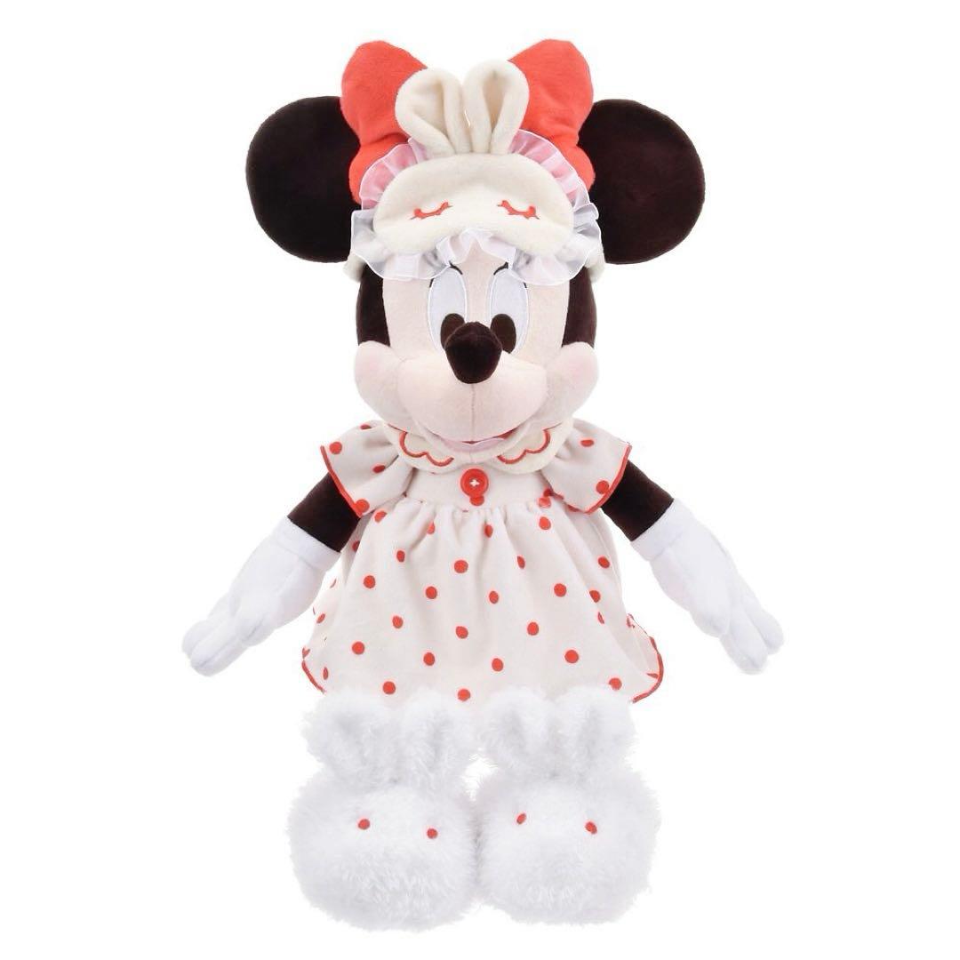 ディズニーストア ミニー ぬいぐるみ PAJAMA STYLEパジャマぬいぐるみ