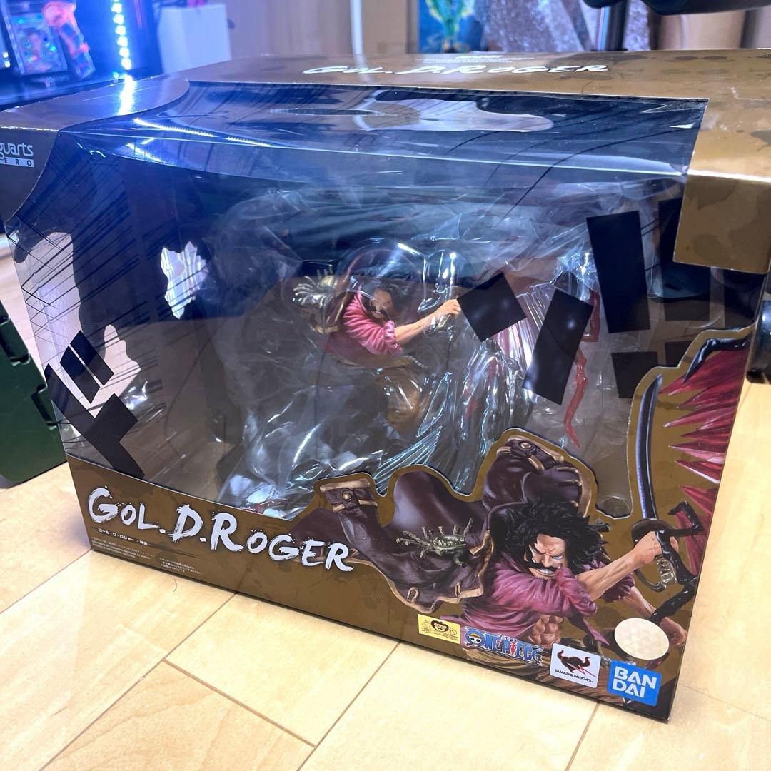 ワンピース フィギュアーツzero ゴール・D・ロジャー-神避- - メルカリ