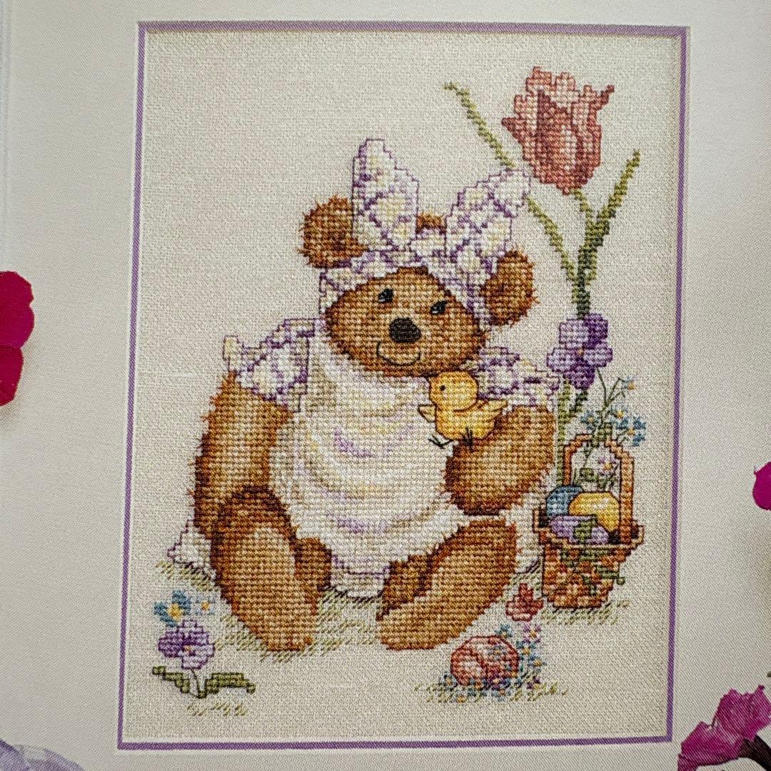 海外入手困難】20種類テディベア☆誕生や出産お祝い☆クロスステッチ