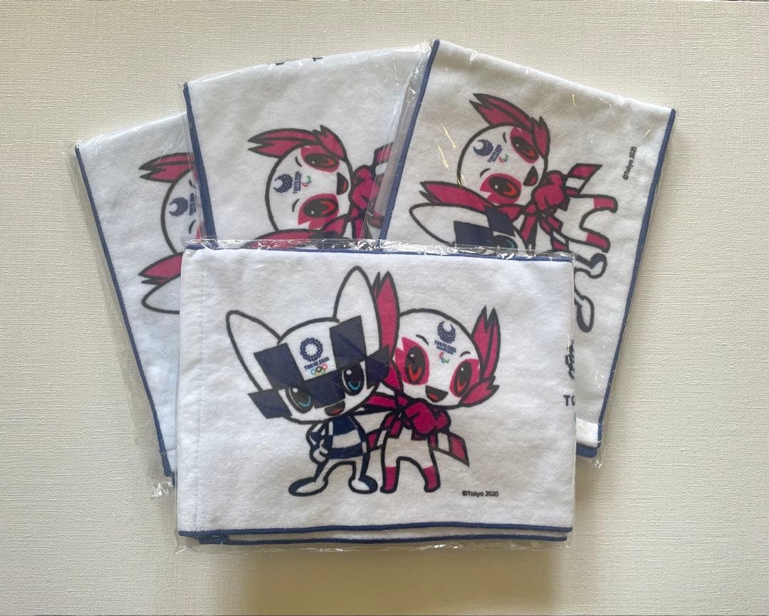 東京2020オリンピック キャラクタータオル 4枚セット - メルカリ