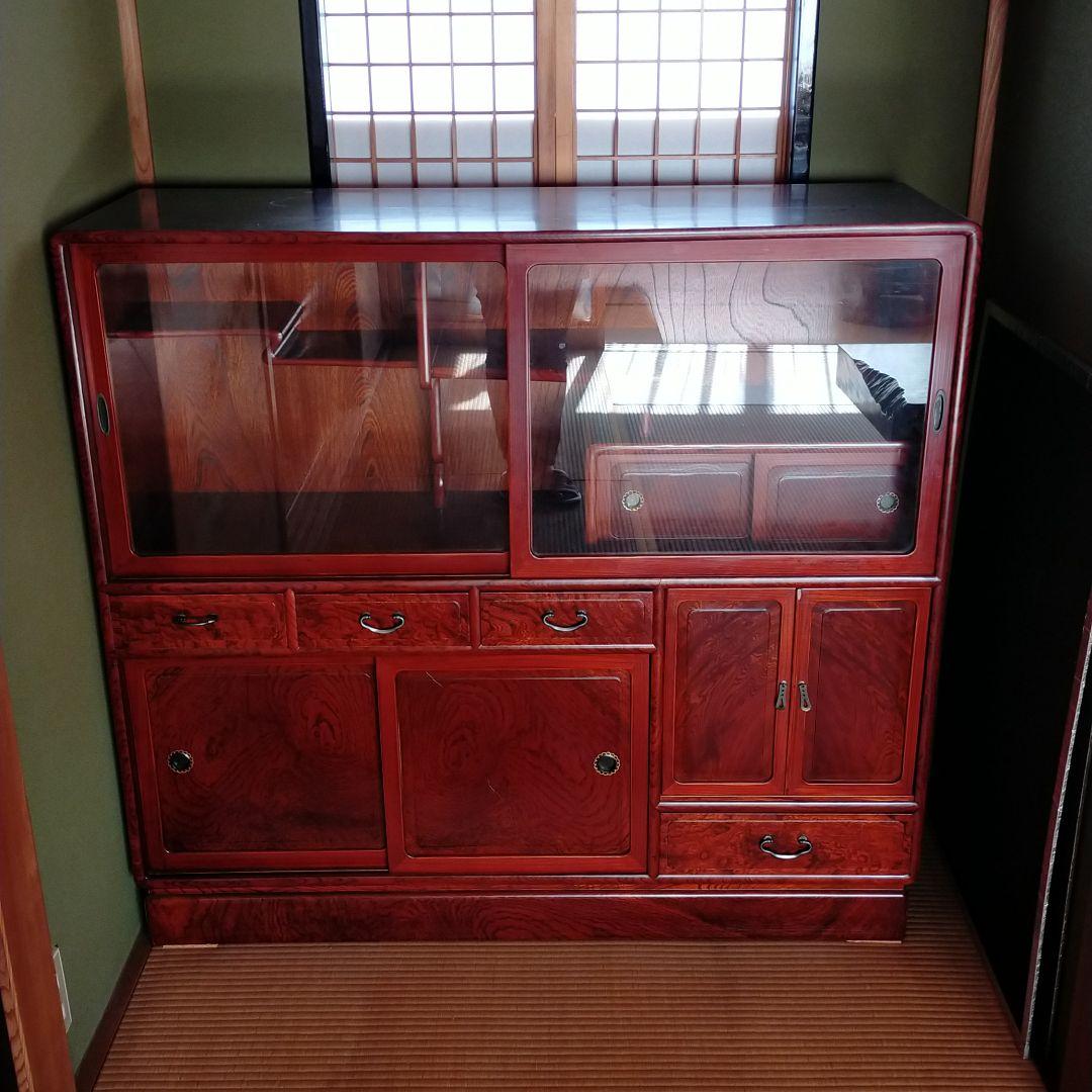 月末処分の為最終値下げ！茶棚 Amazon｜収納ラック 収納棚 茶棚 茶キャビネッ ディスプレイ棚 竹製