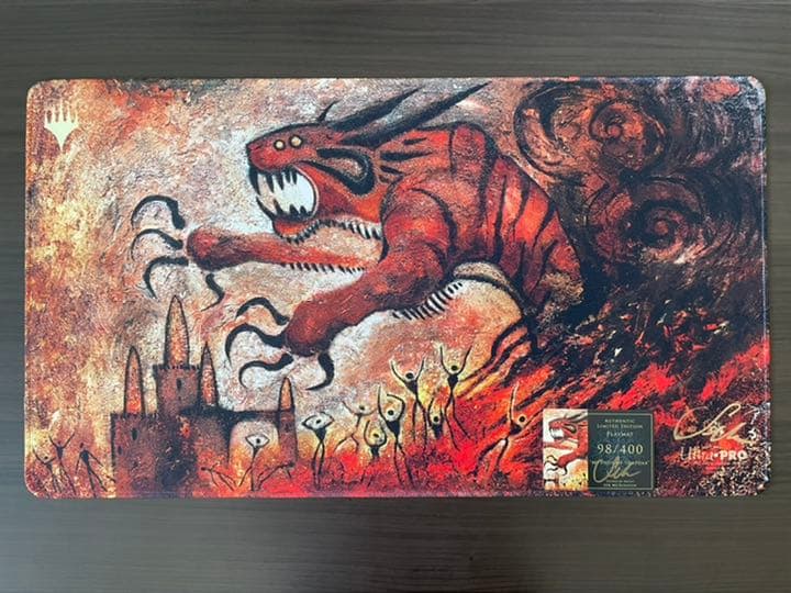 Mythos of Snapdax Seb McKinnon プレイマット 新品 Seb McKinnon Magic the Gathering Playmats - Limited Edition! by