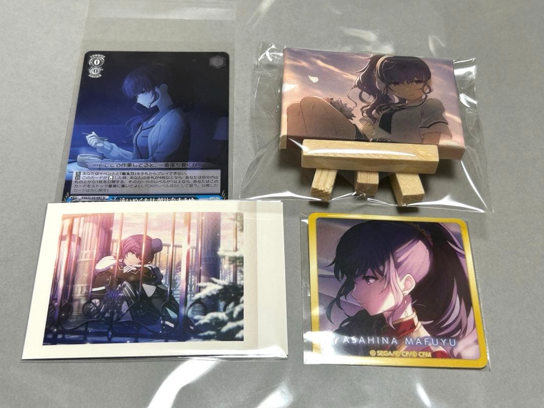 朝比奈まふゆ プロセカ ミニキャンバス キャンバス マイセカイ ぱしゃ