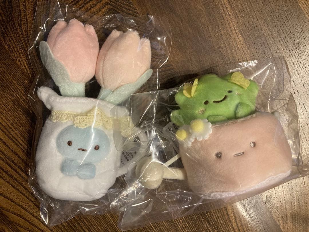 すみっコぐらし てのりぬいぐるみ ざっそう たぴおか 花瓶 じょうろ