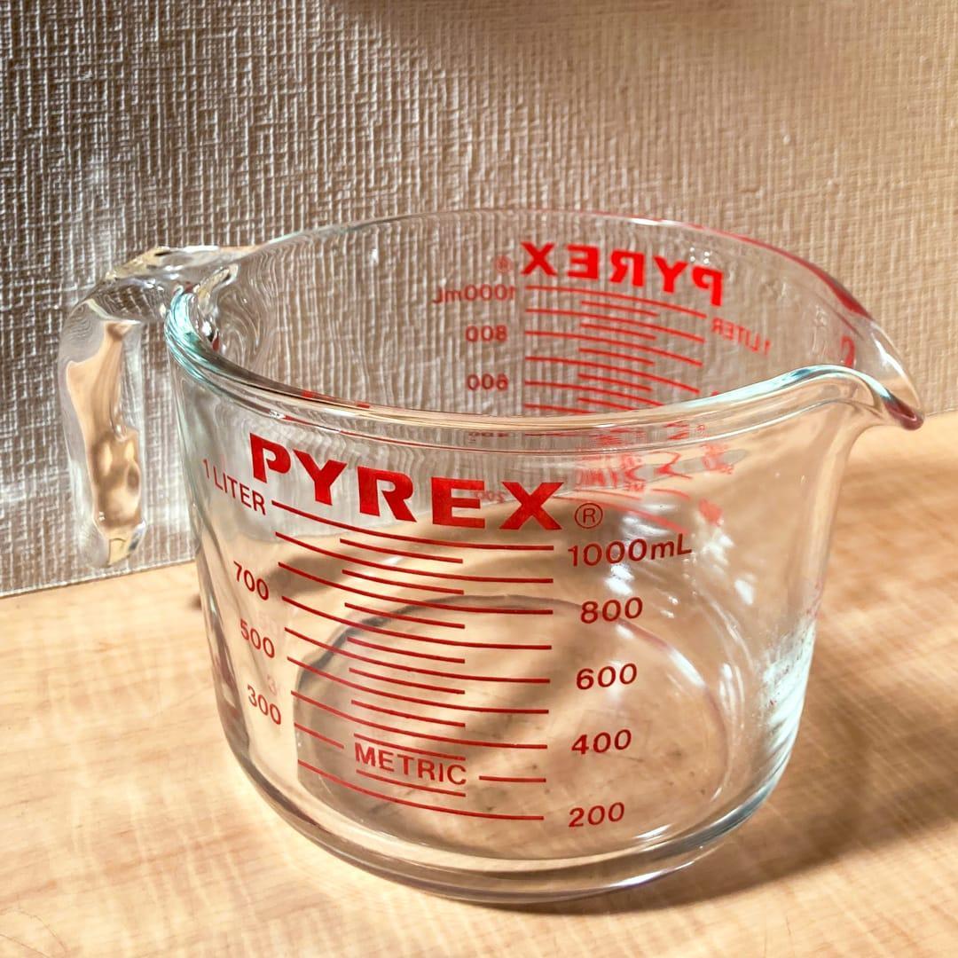 パイレックス PYREX 計量カップ 1L レトロ 旧ロゴ メジャー ジャグ