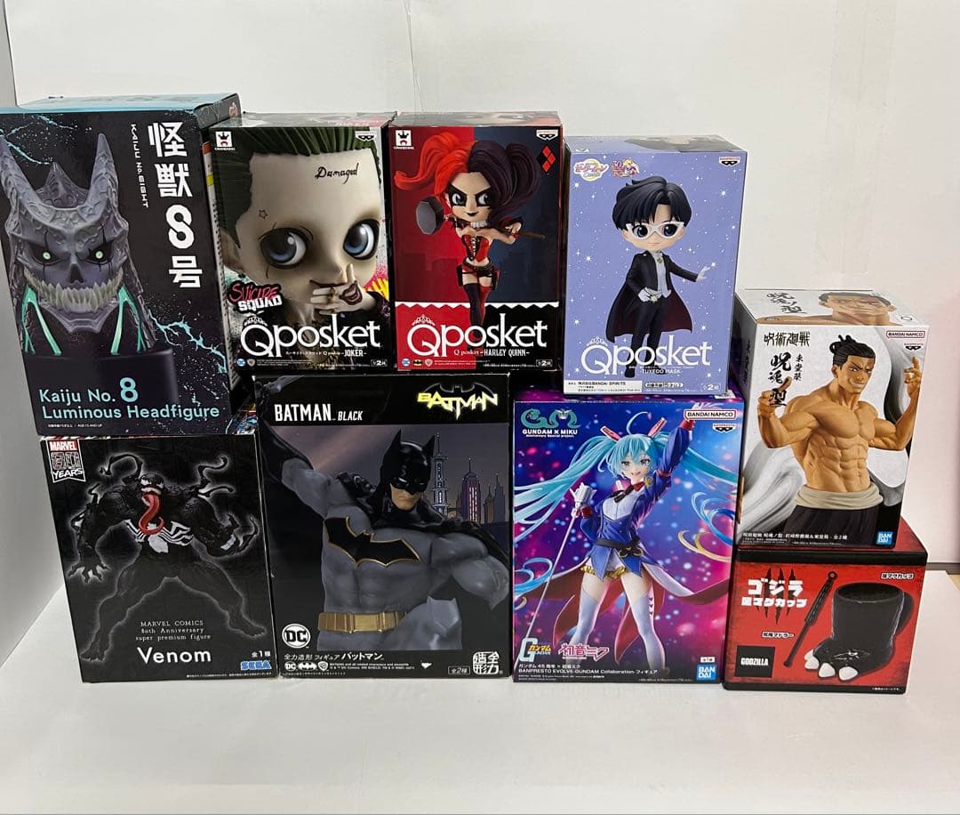 人気プライズフィギュア まとめ売り 計9体 新作プライズフィギュア買取表更新しました！ 9/1 | 千葉鑑定団船橋店