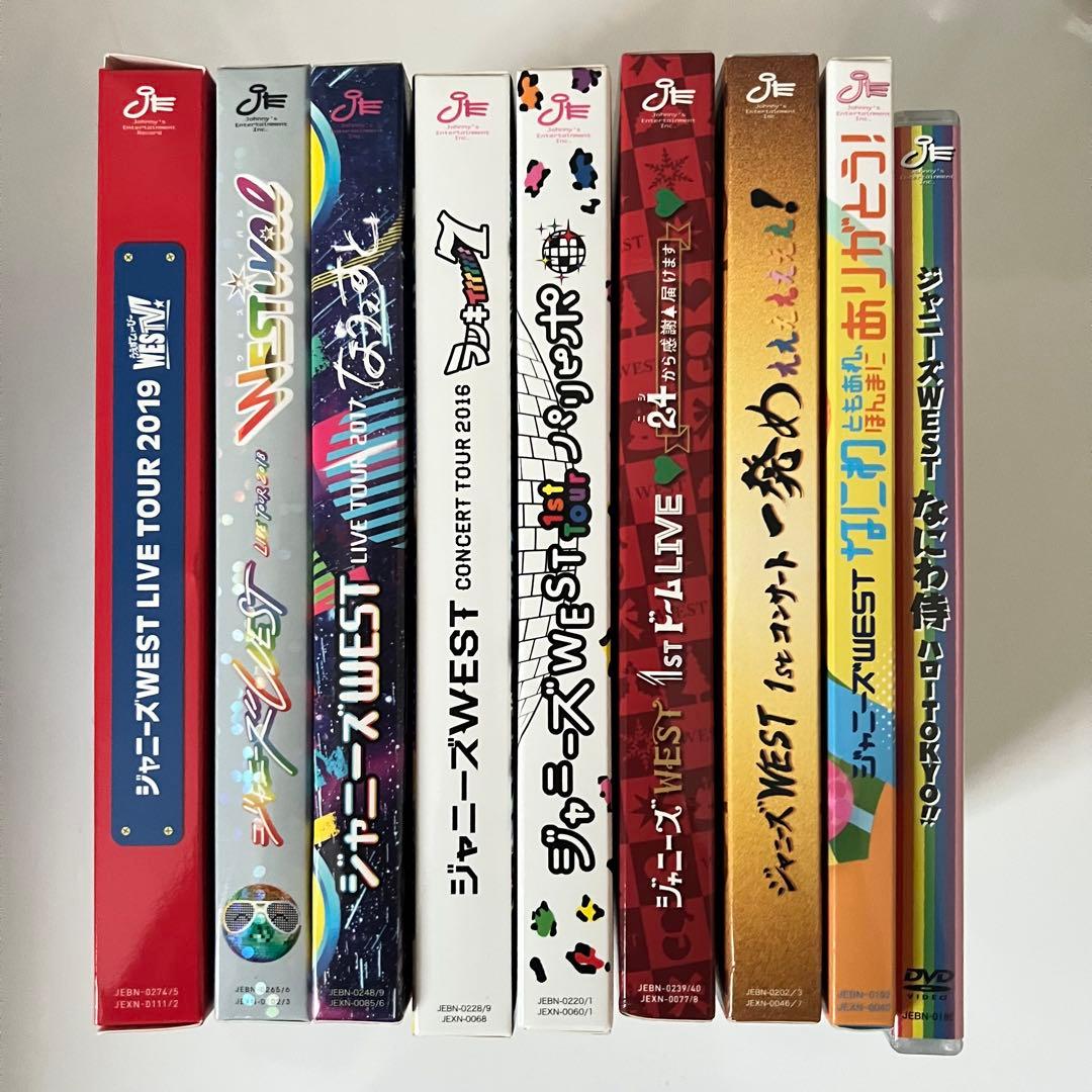 ジャニーズWEST WEST. コンサート ライブ DVD 初回盤 まとめ Amazon.co.jp: ジャニーズWEST LIVE TOUR 2021 rainboW (初回生産限定