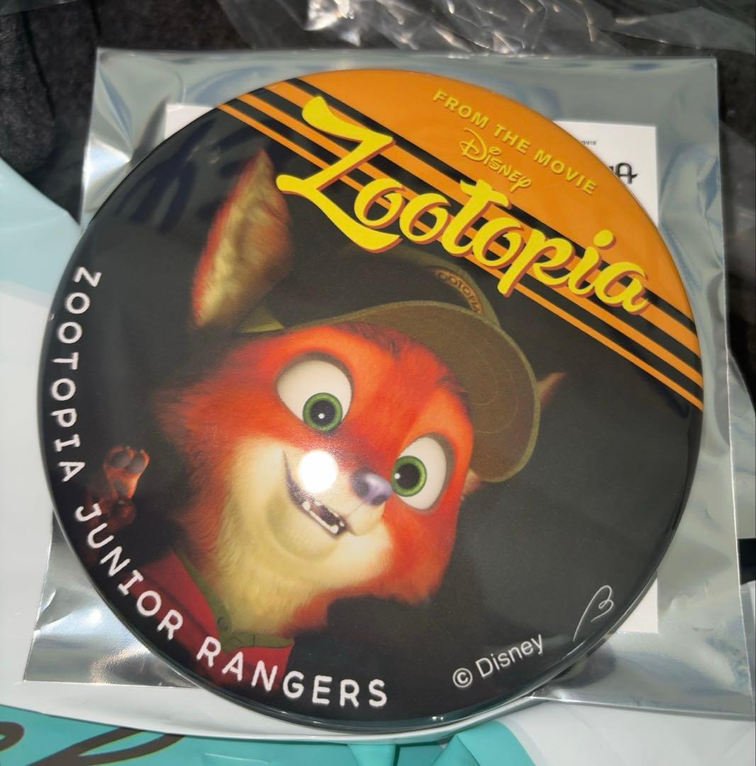 ズートピア 2 集めてかわいい スタンド缶バッジ BIG 幼少期ニック