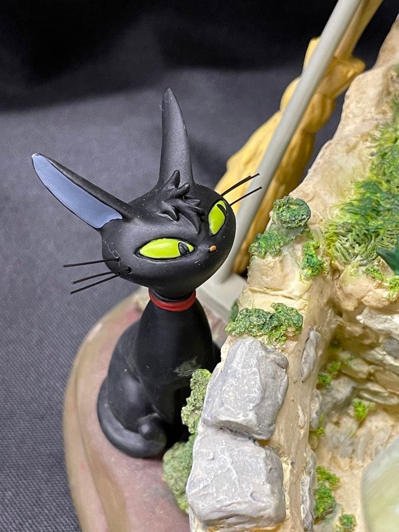 H2【ジャンク】魔女の宅急便 ウォーターガーデン 不思議な水辺 置物