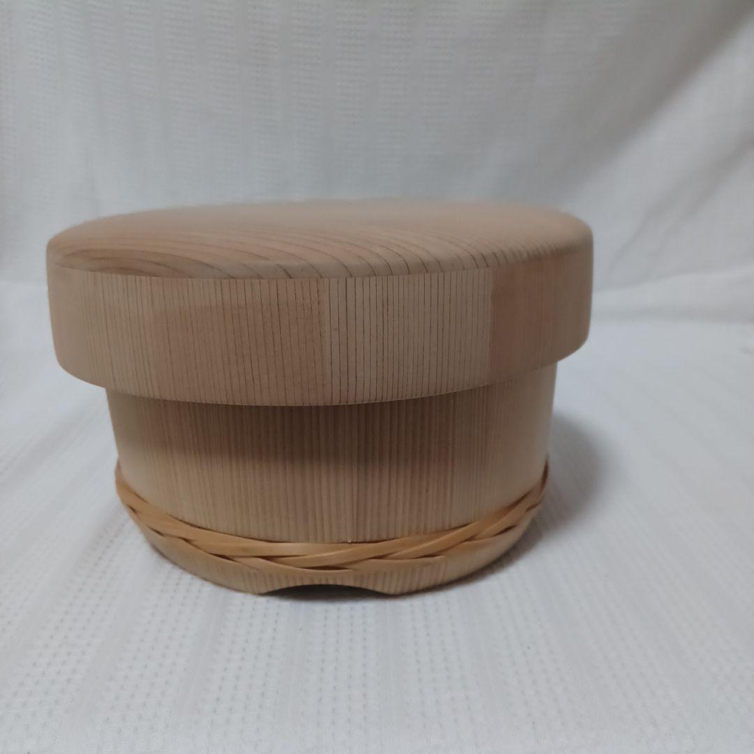 大館天然秋田杉浅型おひつ 2号 浅型おひつ2合 | 詩の国商店