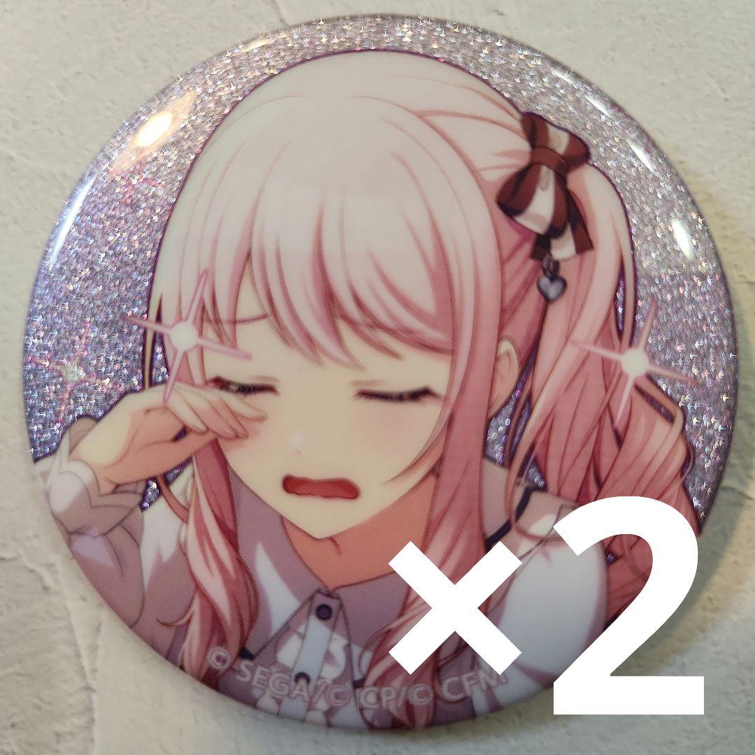 プロセカ 暁山瑞希 グリッター缶バッジ グリ缶 35b